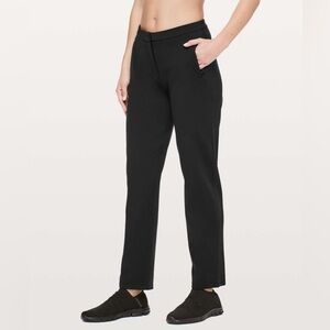 Lululemon‎ On The Move Pant Ponte *28" Black Trousers Size 4
